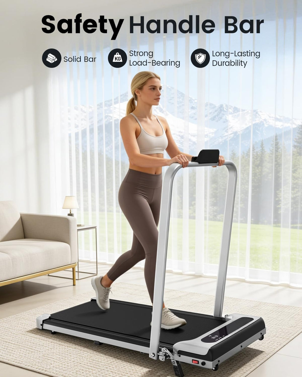 Portable Under‑Desk Walking Pad