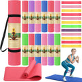 36‑Pcs Yoga Set with Mats Bands Straps