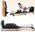 93" Oak Foldable Studio‑Grade Pilates Reformer