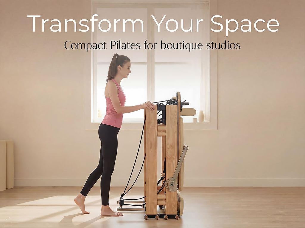 Wood Foldable Home Pilates Reformer