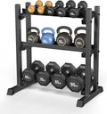 3‑Tier 1200‑Lbs Adjustable Dumbbell Rack