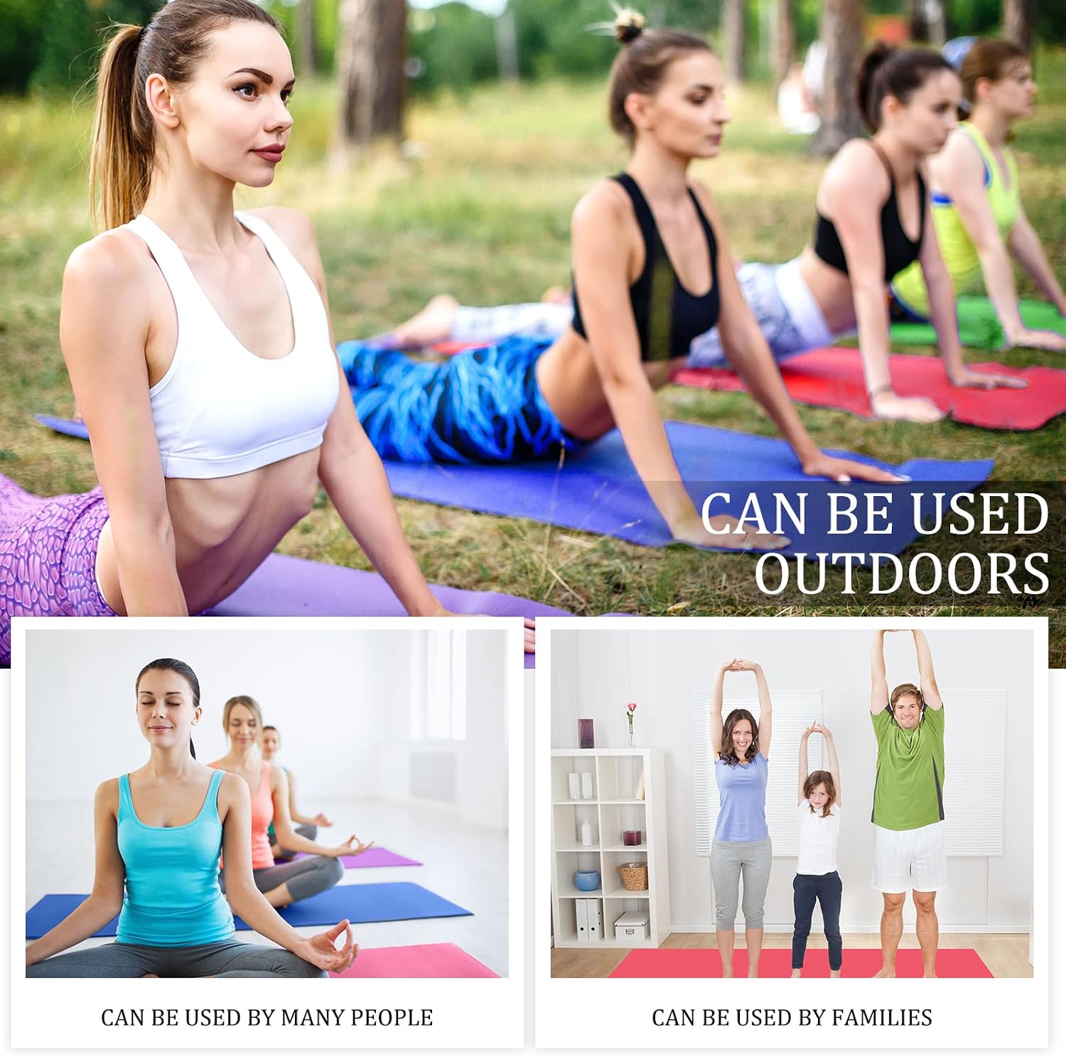 36‑Pcs Yoga Set with Mats Bands Straps