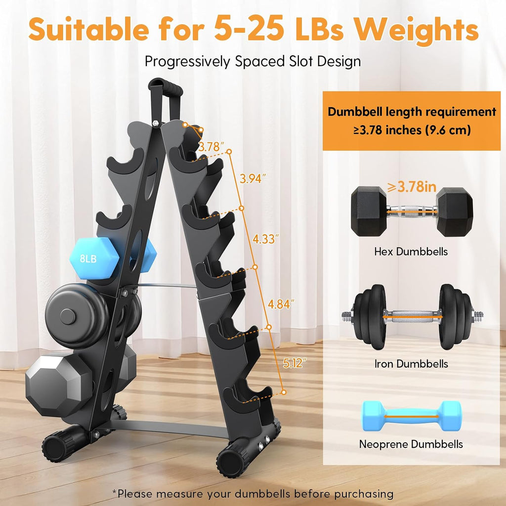 Frame Dumbbell Storage Rack