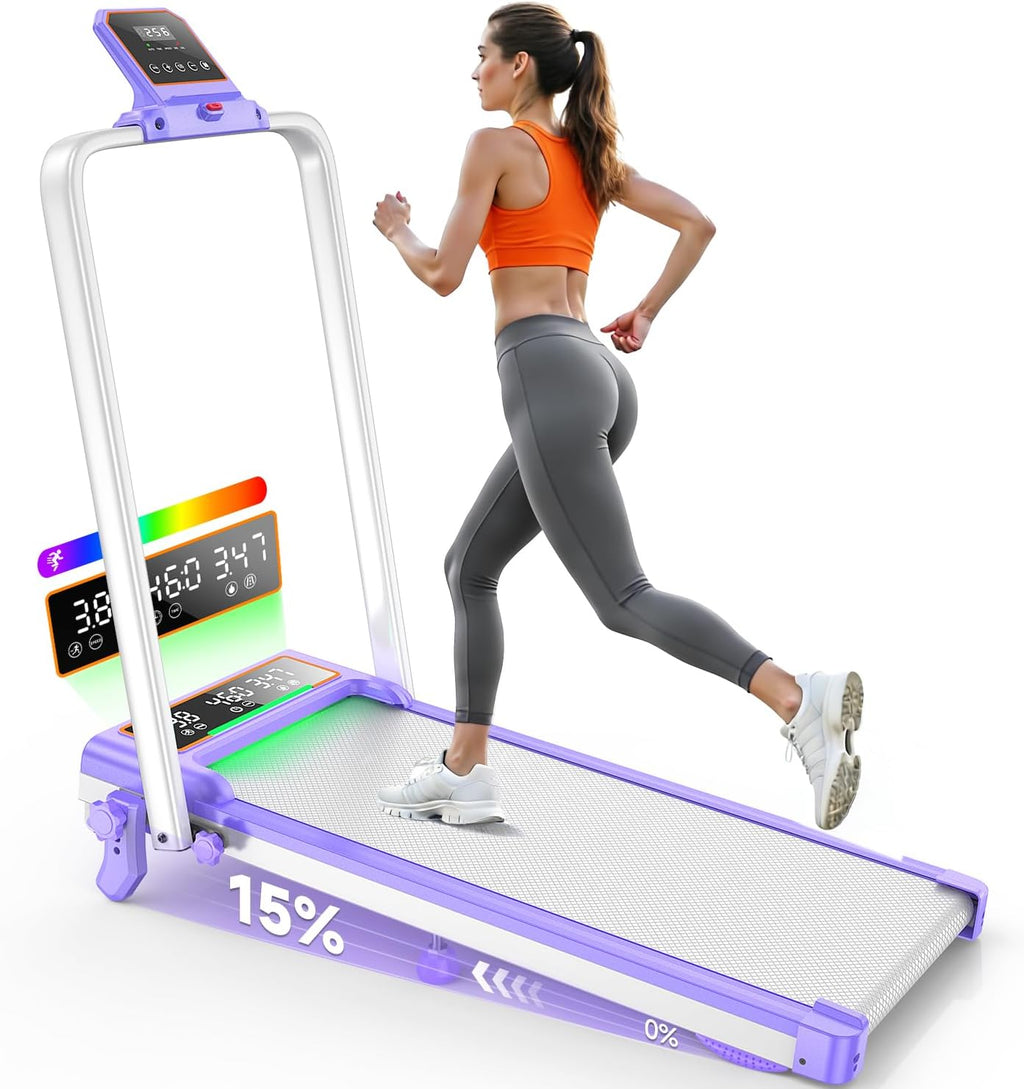 3.5HP 350‑Lbs 15% Incline Folding Walking Pad