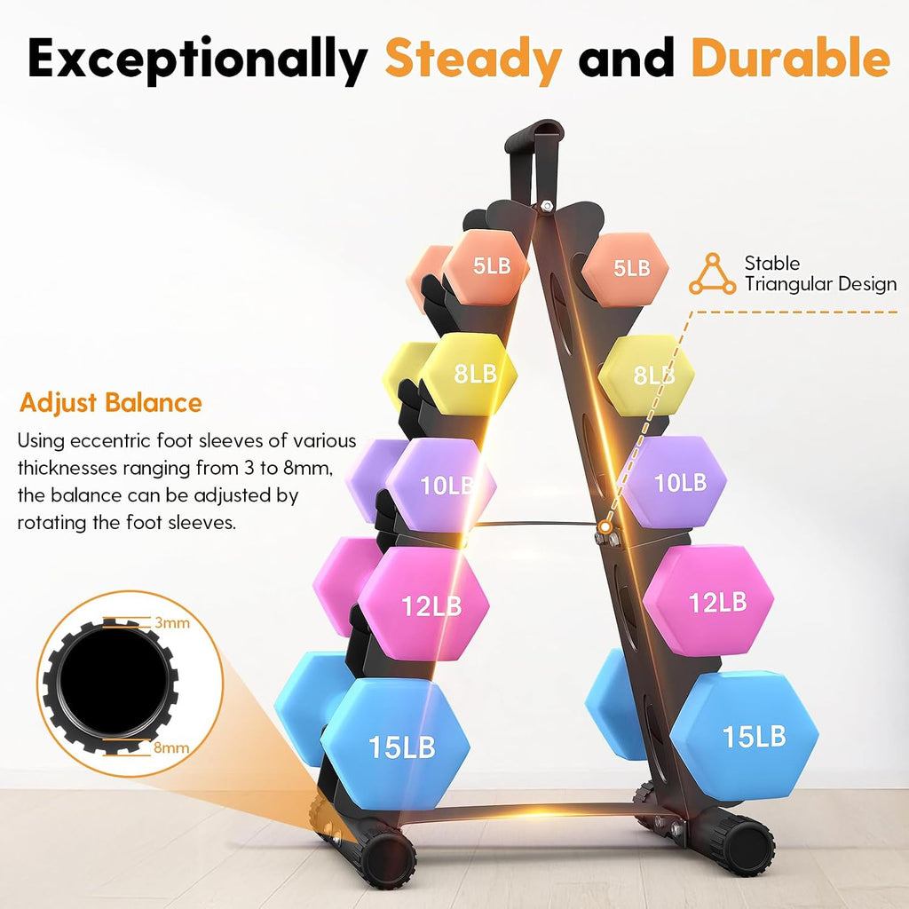 Frame Dumbbell Storage Rack