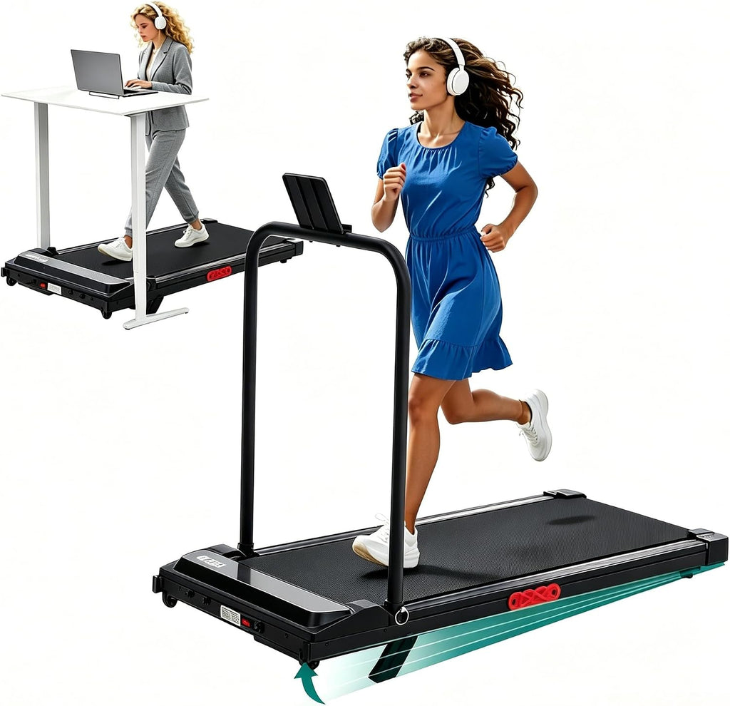 3.0HP 350‑Lbs Incline Walking Pad Treadmill