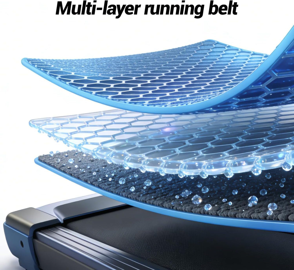 3.0HP 350‑Lbs 17% Incline Folding Treadmill