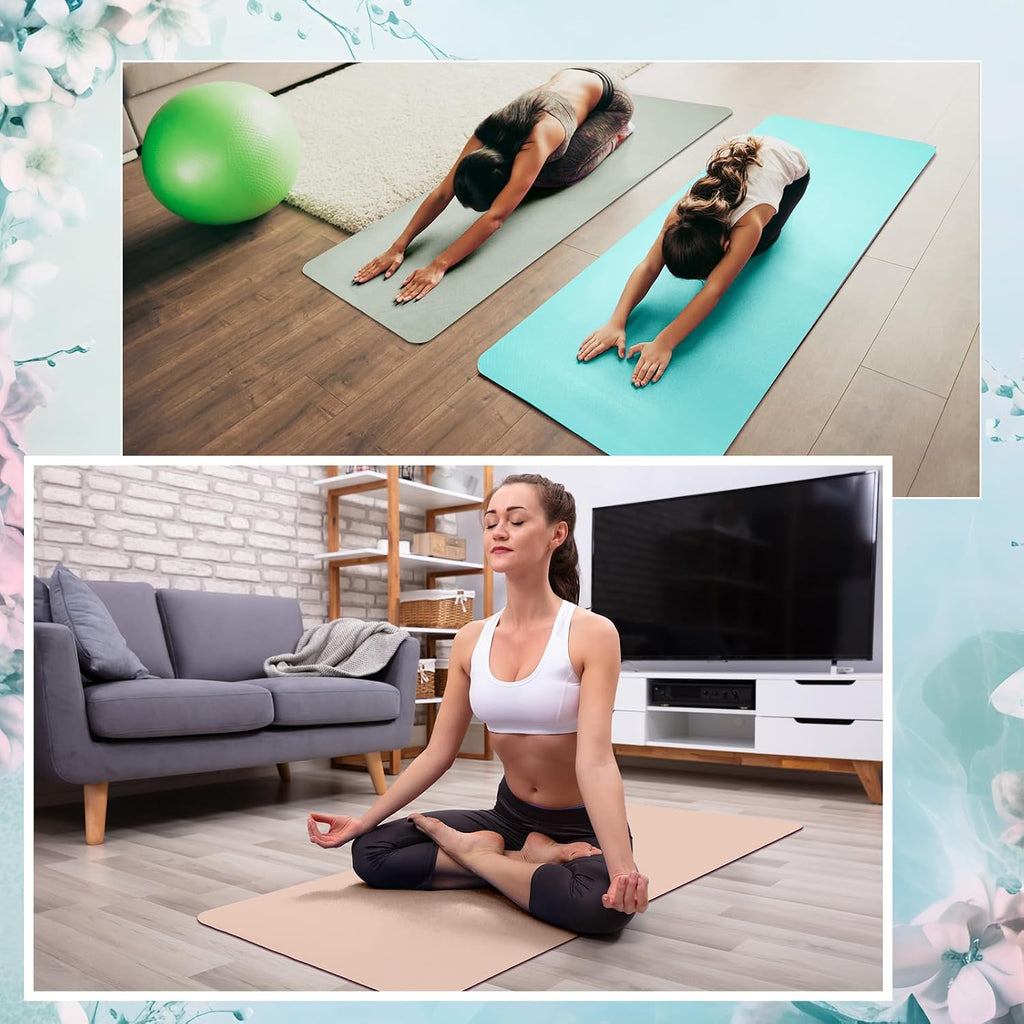 24‑Pack 4mm Non‑Slip Bulk Yoga Mats