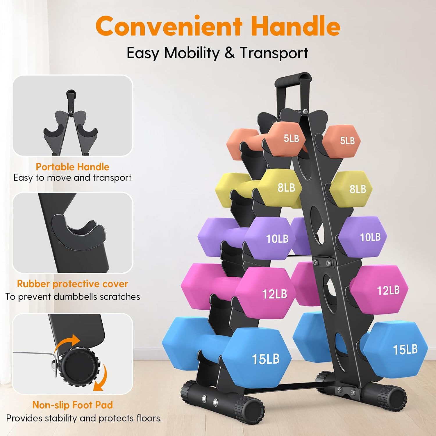 Frame Dumbbell Storage Rack