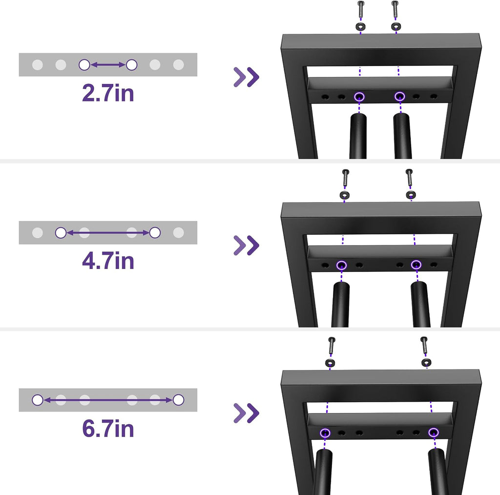 3‑Tier 450‑Lbs Dumbbell Rack