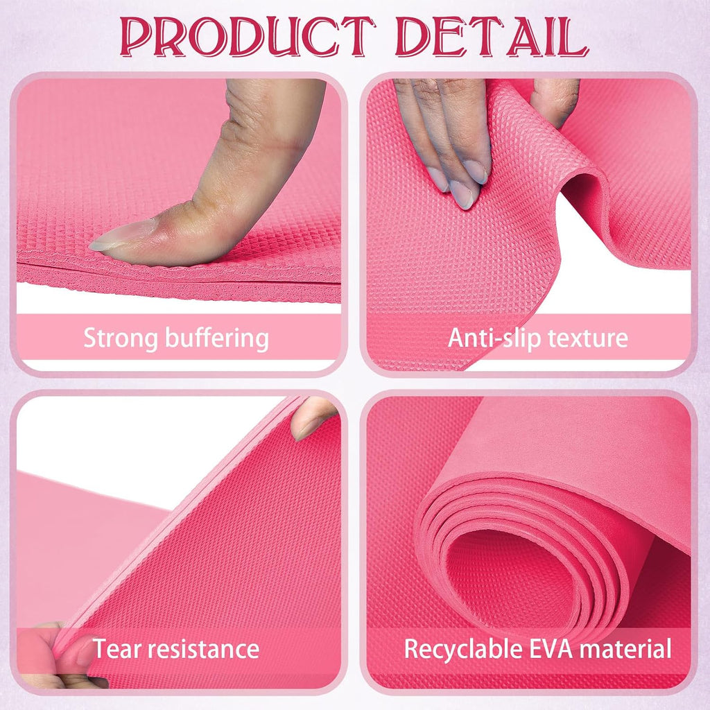 10‑Pack 4mm Non‑Slip Bulk Yoga Mats