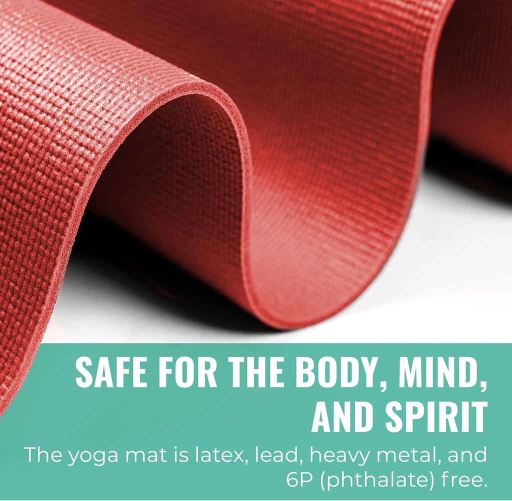 10‑Pack 72" Non‑Toxic Bulk Yoga Mats