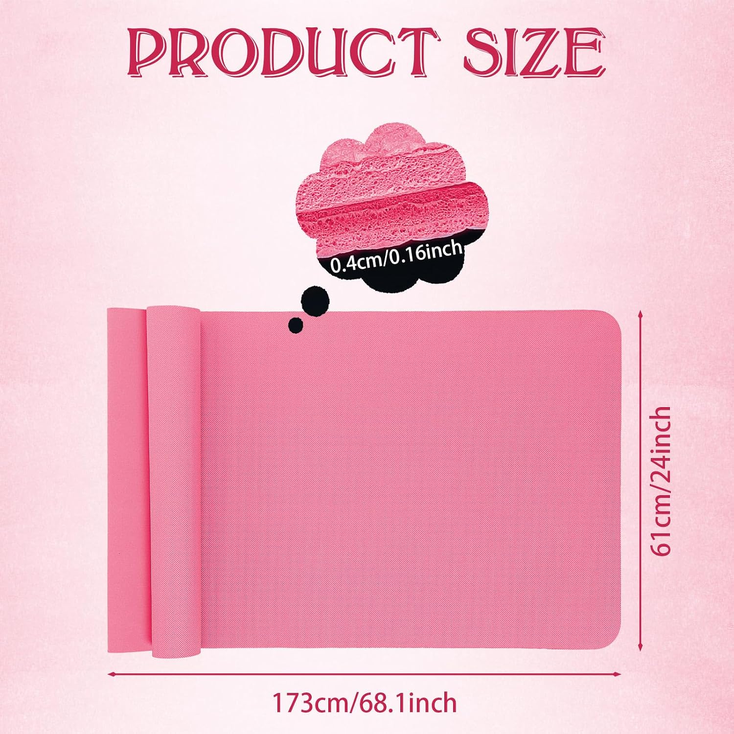 10‑Pack 4mm Non‑Slip Bulk Yoga Mats