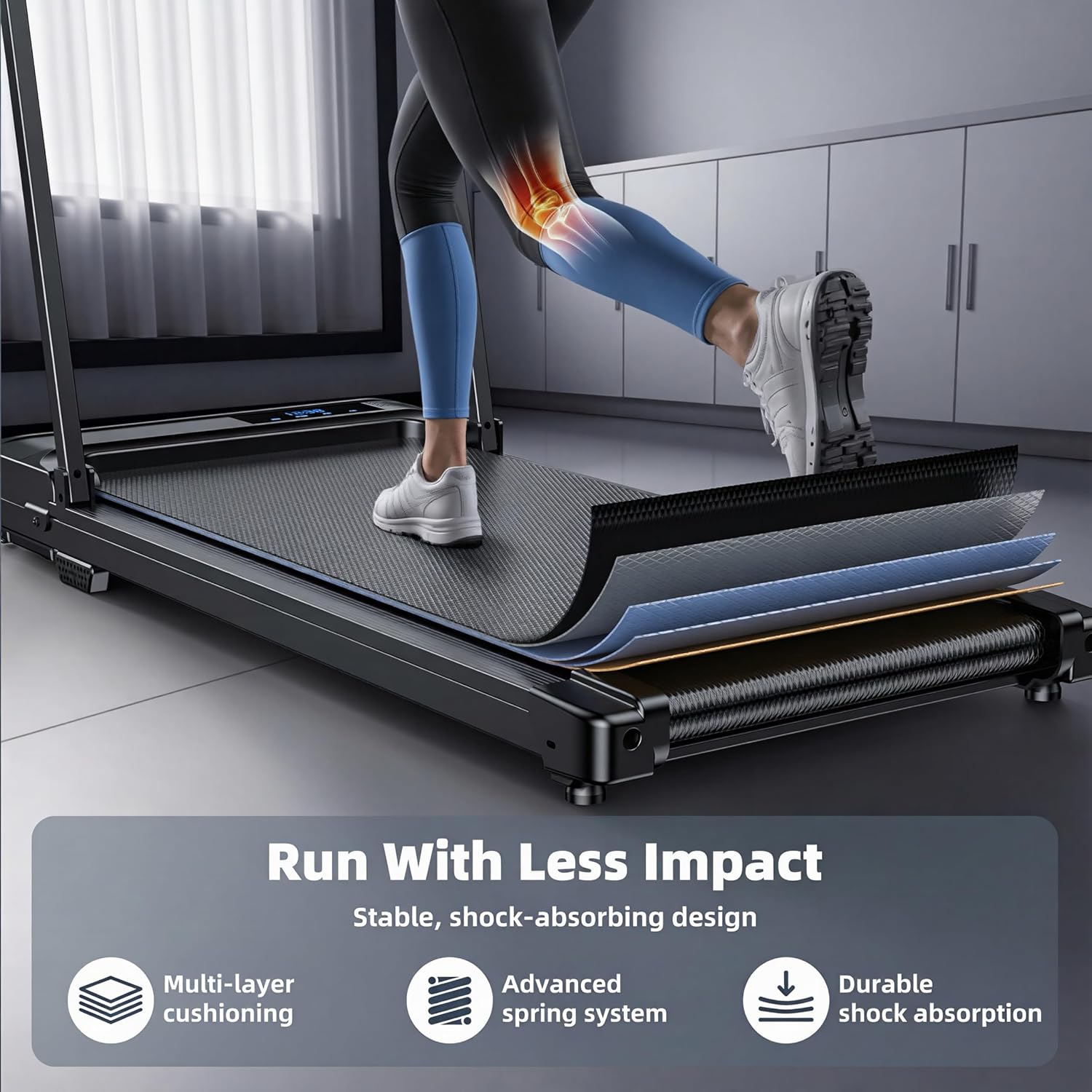 Foldable Portable Walking Pad Treadmill