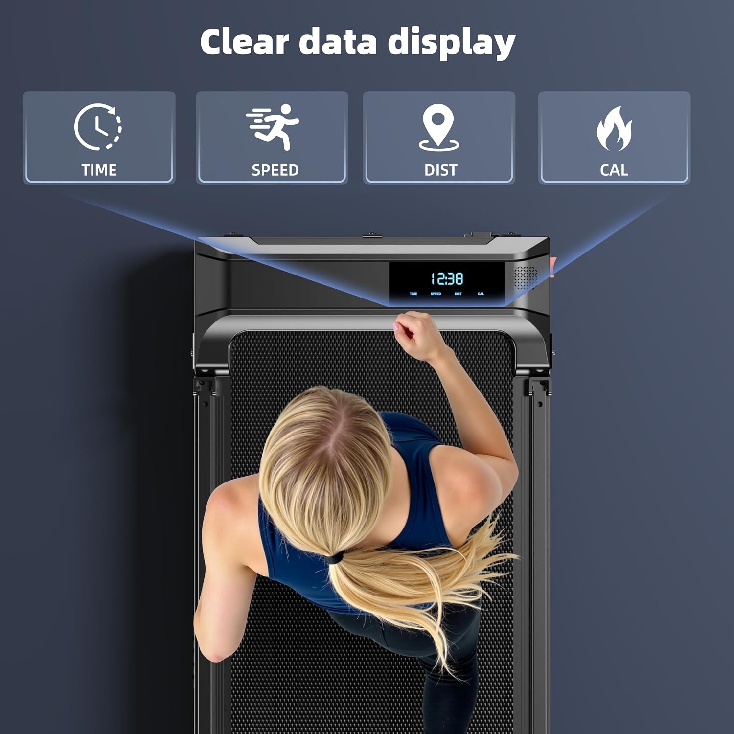 Foldable Portable Walking Pad Treadmill