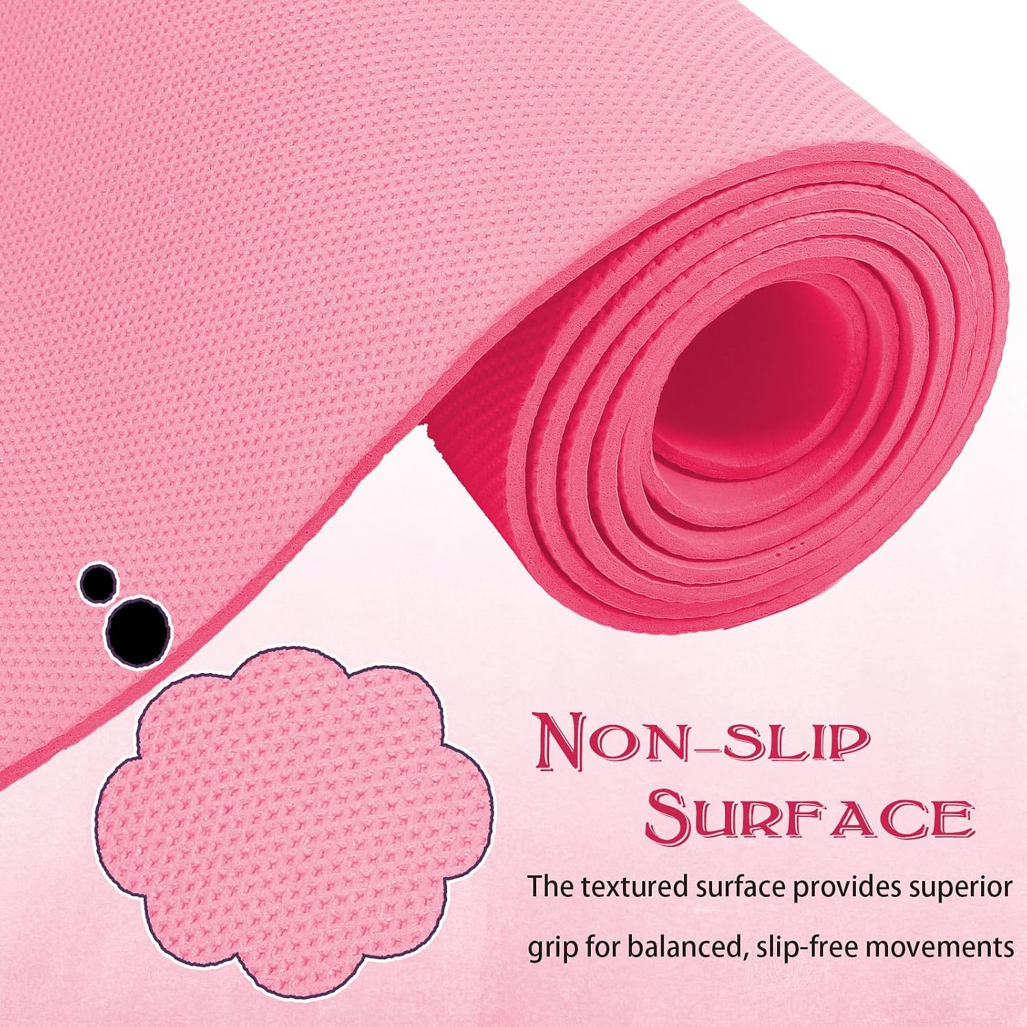 10‑Pack 4mm Non‑Slip Bulk Yoga Mats