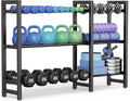3‑Tier 50" Adjustable Dumbbell Rack