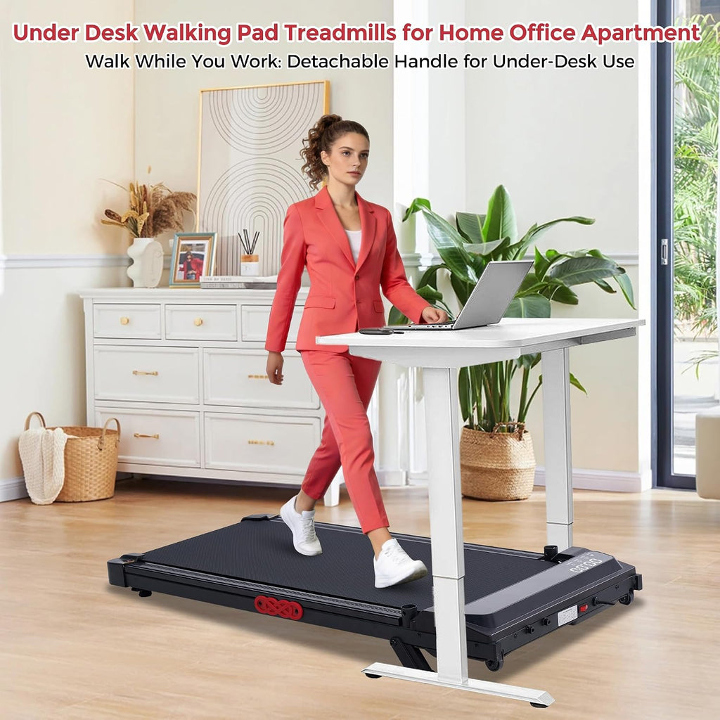 350‑Lbs Incline Walking Pad Treadmill