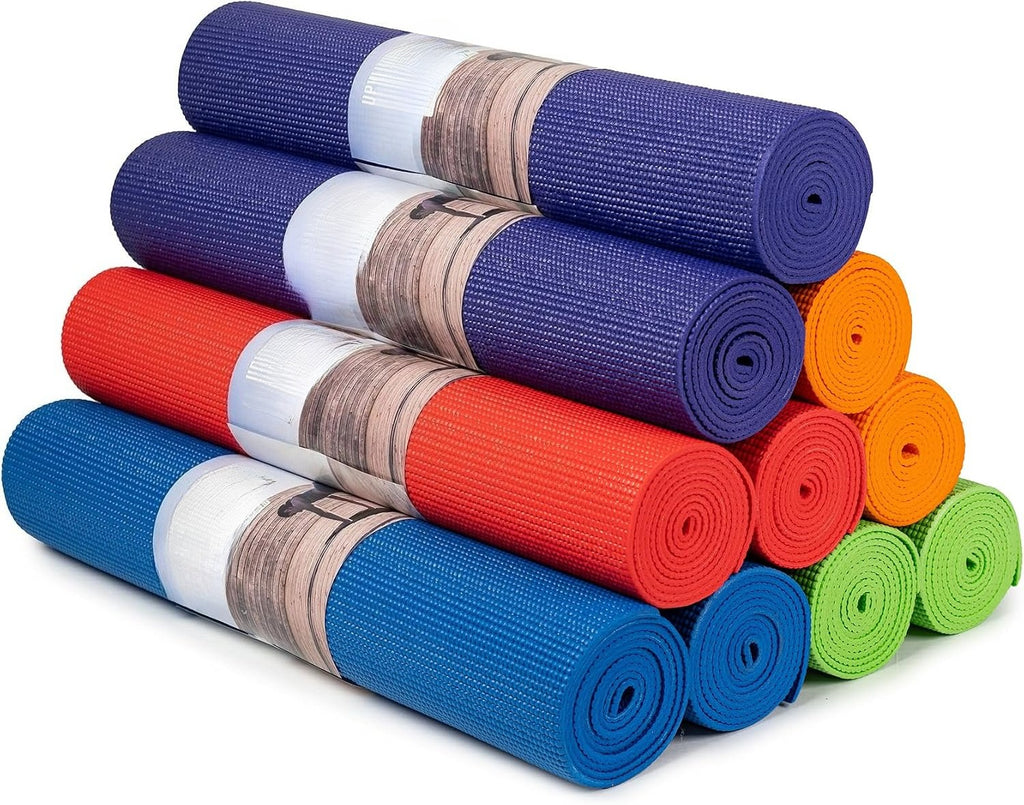 10‑Pack 72" Non‑Toxic Bulk Yoga Mats